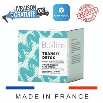 B.Slim Transit Detox Slimming Herbal Tea 30 Tea Bags
