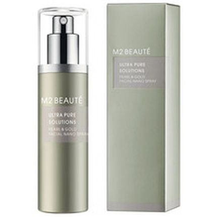M2 Beute Ultra Pure Solutions Pearl & Gold Facial Nano Spray 75Ml