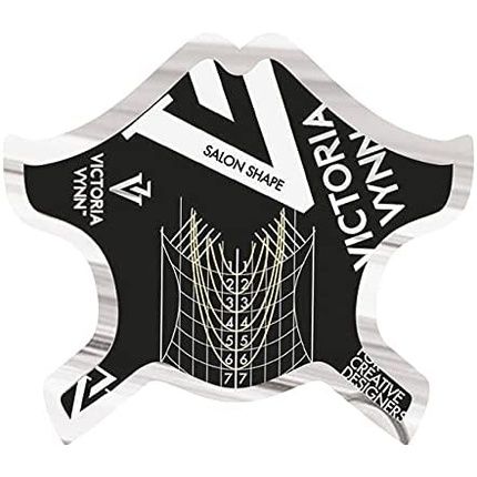 Victoria Vynn Nail Forms Black 50Pcs