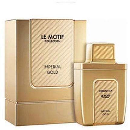 Orinetica Le Motif Collection Imperial Gold For Men Eau De Parfum Spray 2.9Oz