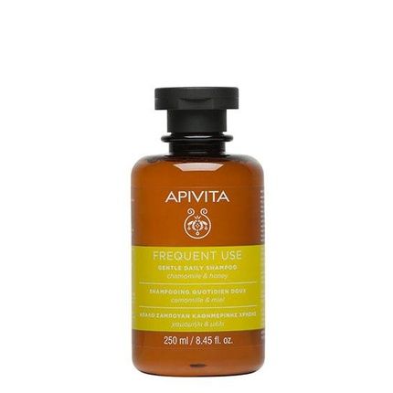 Apivita Shampoo For Frequent Use With Chamomile And Honey 250Ml