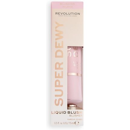 Revolution Beauty Superdewy Liquid Blush Blushing In Love 15Ml - Image 3