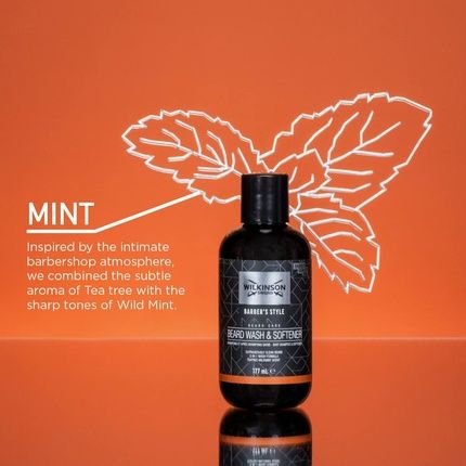 Wilkinson Sword Barber'S Style Beard Wash And Softener For Men 177Ml