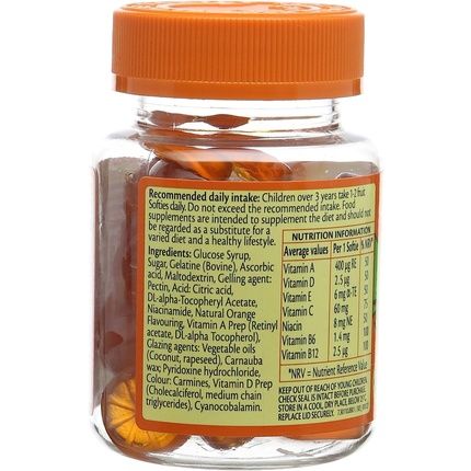 Haliborange Kids Orange Multivitamin Softies Capsules 30 - Image 3
