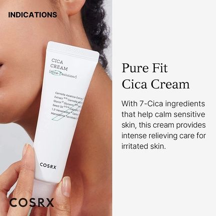 Cosrx Pure Fit Cica Cream Centella Moisturizer 50Ml 1.69 Fl.Oz