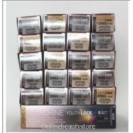 Joico Lumishine Youthlock Repair+ Permanent Creme Color 2.5 Oz