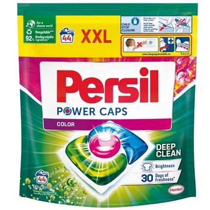 Persil Xxl Power Caps Color Laundry Capsules For Colored Fabrics - 44 Pieces