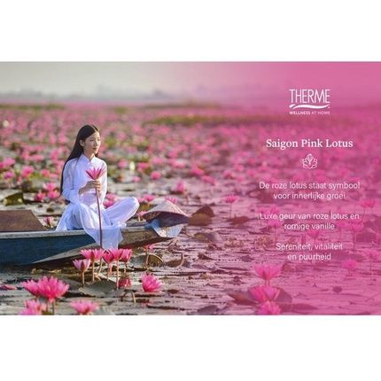 Therme Shower Scrub Saigon Pink Lotus 200 Ml