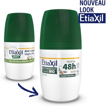 Etiaxil Plant Antiperspirant Deodorant 48H Roll-On Organic 50Ml - Image 3