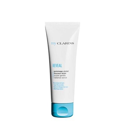 Clarins Purple Gentle Radiance Scrub 50 Ml Gentle Skin Peeling Reveal