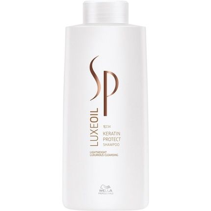 Sp Luxe Oil Keratin Protect Shampoo Regenerating Shampoo For Hair 1000Ml