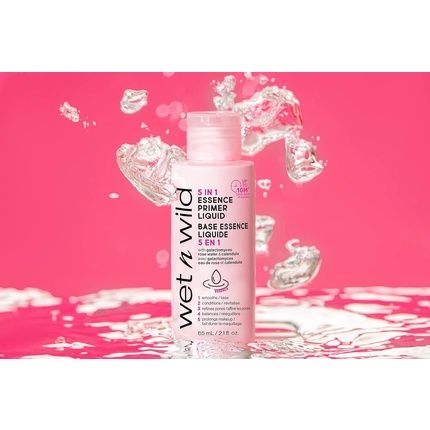 Wet N Wild 5 In 1 Essence Primer Liquid With Calendula And Rosewater 75Ml - Image 3