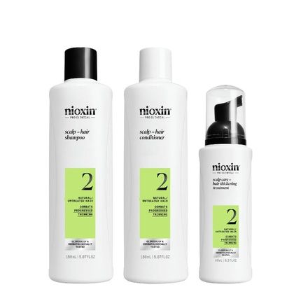 Nioxin Niox Sys2 Trial Kit Advanced Density Treatment For Natural Hair 150Ml 150Ml 40Ml