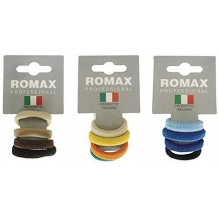 Romax Codini Elastic Hair Ties 3Cm - Pack Of 4