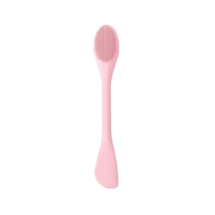 Ecarla Silicone Facial Cleansing Brush With Applicator Pink 172 X 29 Cm