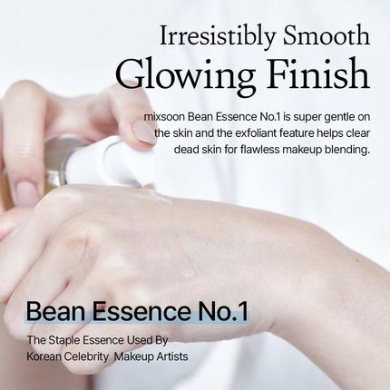 Mixsoon Bean Essence Vegan Snail Exfoliating Essence For Face Hydrating Korean