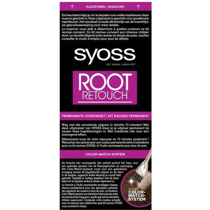 Syoss Outgrowth Set R2 Gold Brown Rootset - 1 Piece