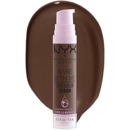 Nyx Professional Makeup Bare With Me Concealer Serum Natural Medium Coverage Deep 9.6Ml 13 Deep