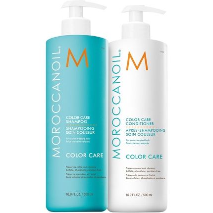 Moroccanoil Color Care Shampoo & Conditioner Half-Liter Set