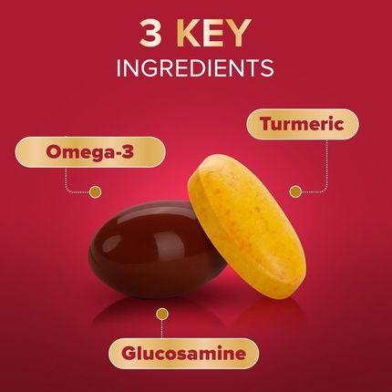 Seven Seas Jointcare With Turmeric Omega3 Glucosamine And Chondroitin