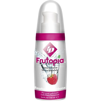 Id Lubricants Frutopia Raspberry Flavored Lubricant 3.4 Fl Oz