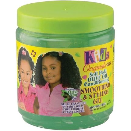 Kids Organics Soft Hold Olive Oil Conditioning Smoothing And Styling Gel 426G