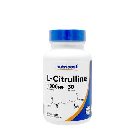 Nutricost Lcitrulline 1500 Mg 60 Capsules