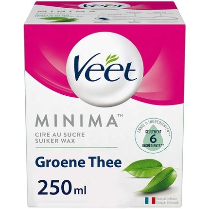 Veet Minima Pure Warm Wax With Sugar And Green Tea 250Ml