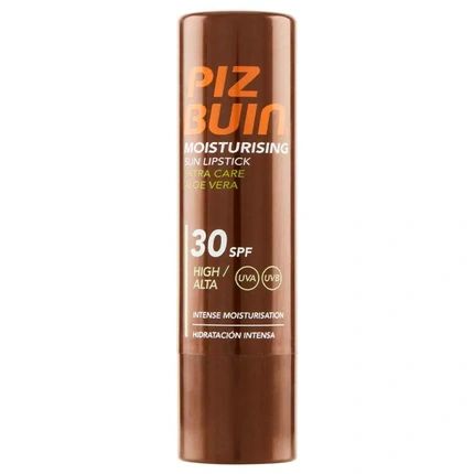 Piz Buin Aloe Vera Lipstick Spf 30 Moisturizing Lip Balm With Aloe Vera 49G