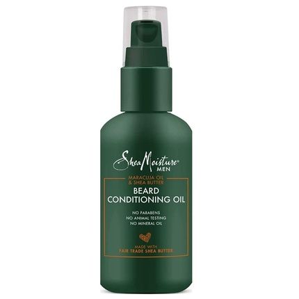 Shea Moisture Men'S Beard Conditioning Oil With Maracuja & Shea Oils 3.2 Ounce