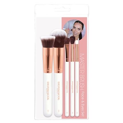 Dermacol Rose Gold Brush Set D51 D55 D81 D82 D83 Cosmetic Brush Set