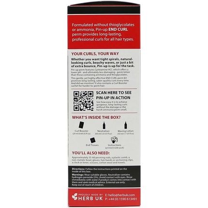 Pin Up End Curl At Home Perm Kit For Small Sections Of Hair - Image 3