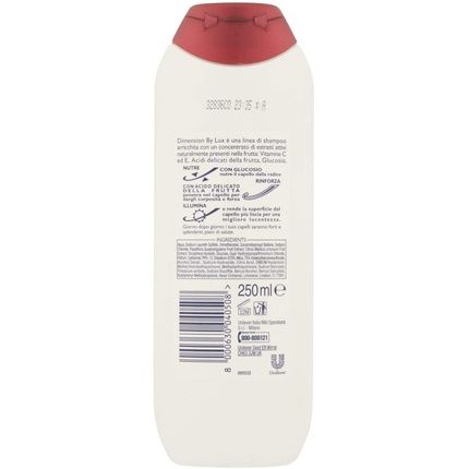 Dimension By Lux 2-In-1 Shampoo And Conditioner With Nourishing Action For Dry Hair 250Ml - Image 3