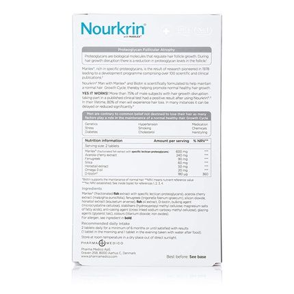 Nourkrin Man Starter Pack Three Month Supply