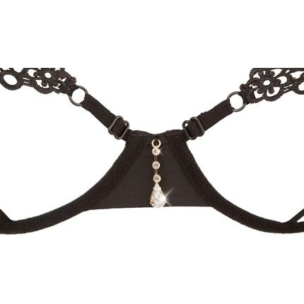 Cottelli Collection Lingerie Bra Set Minimal S 1 Pack1 X 1 Piece, Black - Image 3