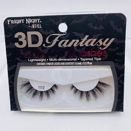 Ardell Fright Night 3D Fantasy Faux Mink Lashes With Adhesive