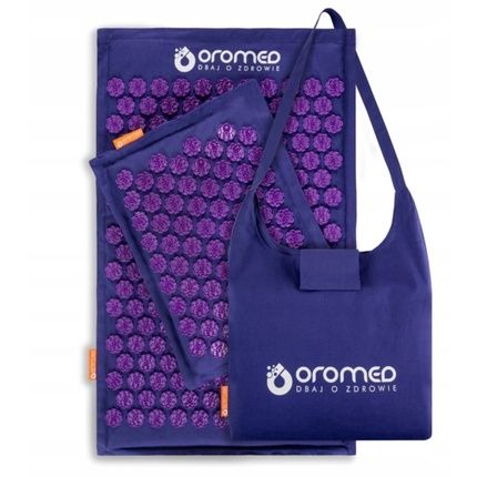 Oromed Oro-Health Acupressure Mat With Pillow In Purple