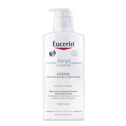 Eucerin Atopicontrol Body Lotion With Omega 400Ml Ideal For Dry Irritable Skin