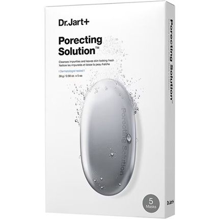 Dr Jart Dermask Foaming Cleansing Face Mask Porecting Solution 5 X 28 Grams