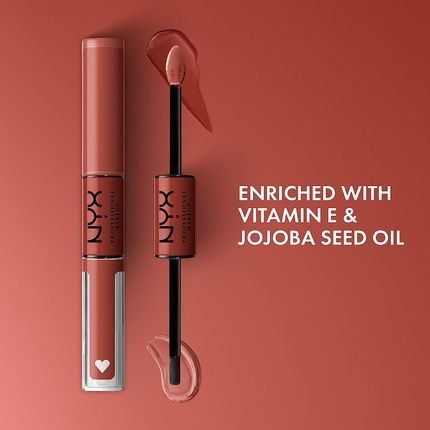 Nyx Professional Makeup High Pigment Long Lasting Lip Gloss Shine Loud 04 Life Goals