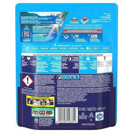 Calgonit Finish Powerball Power All In 1 Dishwasher Tabs 30 Count