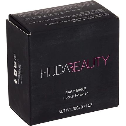 Huda Beauty Easy Bake Loose Baking & Setting Powder Cupcake White Pink 1 Count
