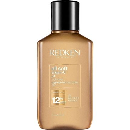 Redken All Soft Argan 6 Oil Hair Mask For Dry And Brittle Hair 111Ml