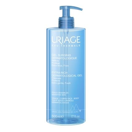 Uriage Extra-Rich Dermatological Gel Soothing Moisturizing Solution 500Ml