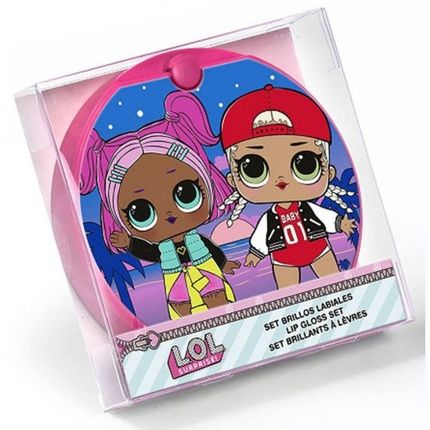 Lol Surprise! Compact Mirror With Lip Gloss And Synthetic Brush