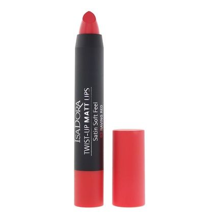 Isadora Twistup Matt Lips 62 Raving Red 33G For Women