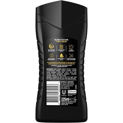Lynx Excite Shower Gel 225Ml Coconut And Black Pepper
