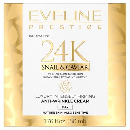 Eveline 24K Snail & Caviar Anti-Wrinkle Cream Day - 50Ml