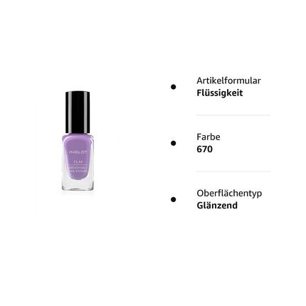 Inglot O2M Breathable Nail Polish 11Ml 670