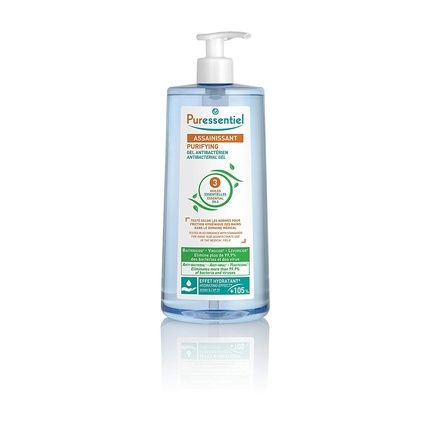 Puressentiel Antibacterial Gel 975Ml Anti-Bacterial Anti-Viral Softening With Aloe Vera Bioalcohol Tea Tree Lemon And Lavandin